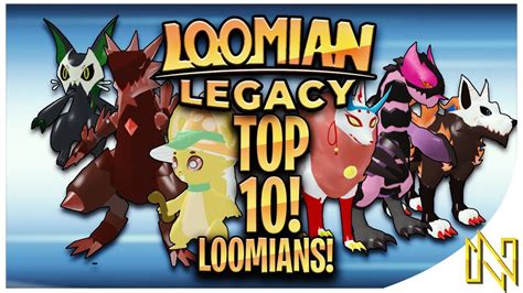 Top 10 Loomians In Loomian Legacy So Far Loomian Legacy Youtube
