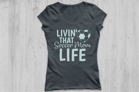 Livin That Soccer Mom Svg Graphic By Cosmosfineart Creative Fabrica