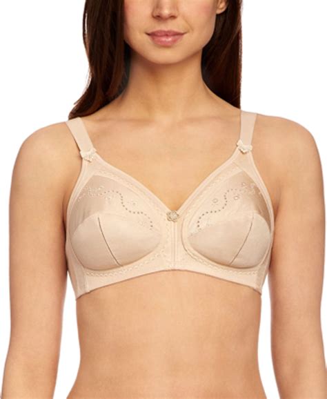 triumph doreen cotton 01 n non wired full cup bra soft cotton lingerie ebay