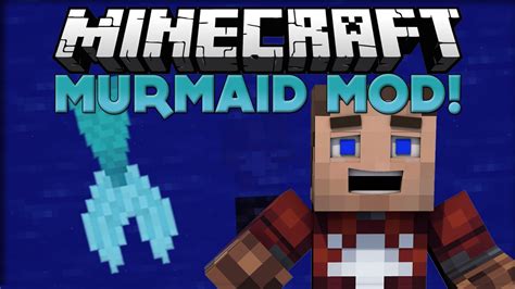 Minecraft Mods Minecraft Mermaid Mod Minecraft Mod Spotlight Youtube