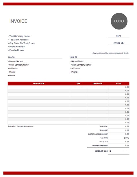 Invoice Templates Download Customize And Send Invoice Simple