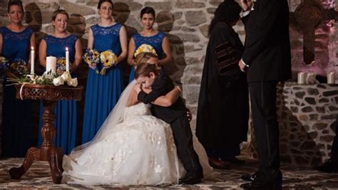 Bride Reads Special Vows To Her Stepson And His Mom In An
