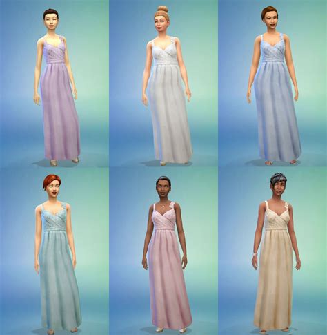 Maries Sims Non Default Wedding Gowns For The Sims 4