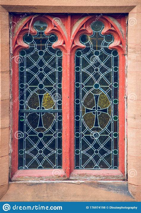 Old Vintage Gothic Window Tudor Architechure Stock Photo Image Of