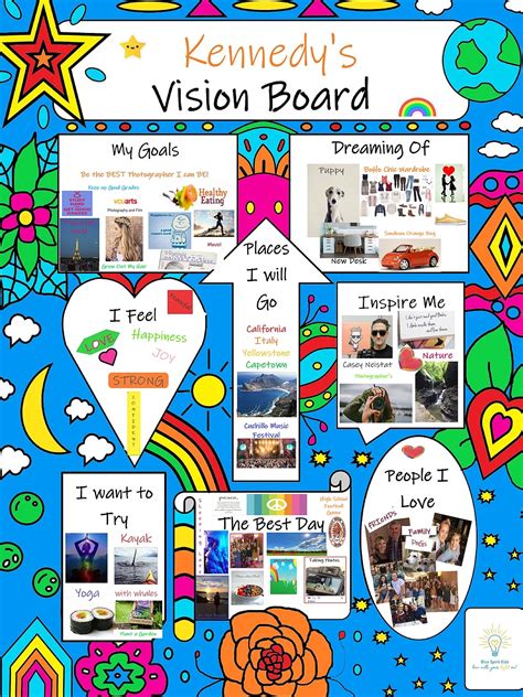 Pin By Alia Regier On Homeschooling Vision Board Poster Kids Vision
