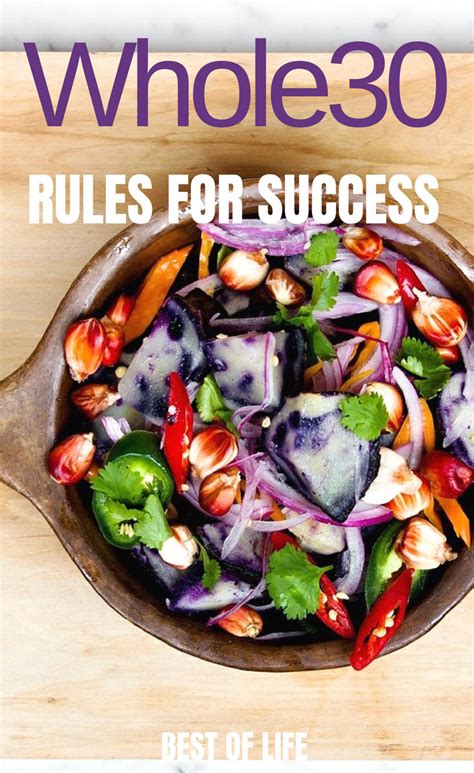 Whole30 Diet Rules 10 Whole30 Diet Tips The Best Of Life