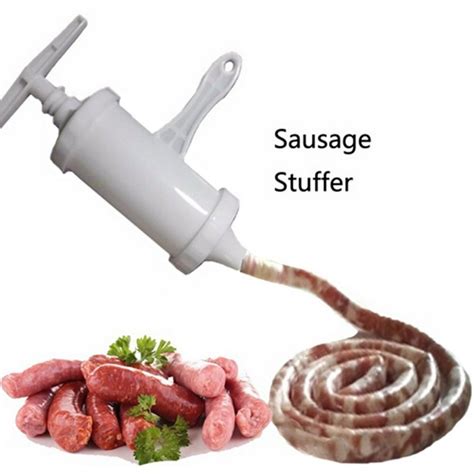 Manual Stuffed Sausage Meat Machine Hand Operated Food Maker Funnel