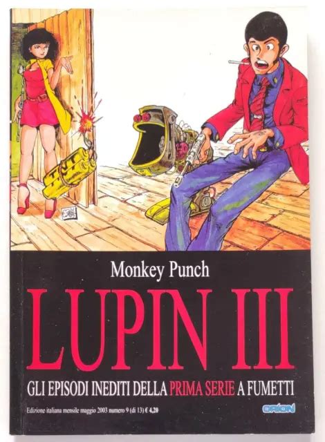 Lupin Iii 9 Monkey Punch Manga Orion Star Comics Ottimo 2003 1076