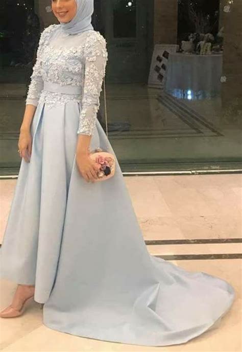 Pin By Hadeel🇵🇸 On Dresses Muslim Prom Dress Hijab Evening Dress Evening Dresses