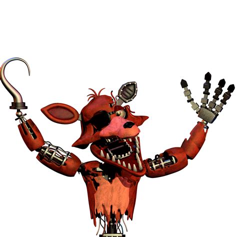 Withered Foxy Render My First Render Fivenightsatfreddys