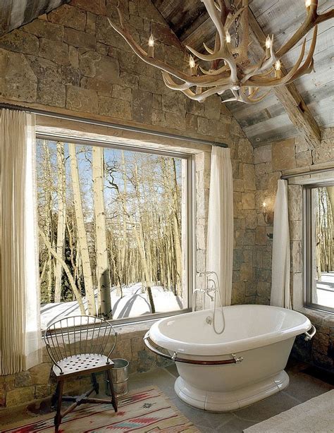 9 Charming And Natural Rustic Bathroom Design Ideas