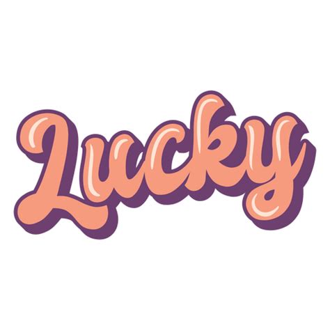 Lucky Png Designs For T Shirt And Merch