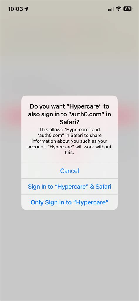 Setting Up A Hypercare Account With Sso Hypercare En