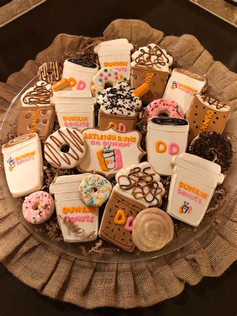 Excludes cooler beverages, gallons and box o'joe®. Dunkin Donuts themed Birthday Party | Starbucks recipes ...