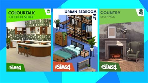 Decora Con Los Mejores Pack De Muebles Para Los Sims 4 🍀 Cc Folder