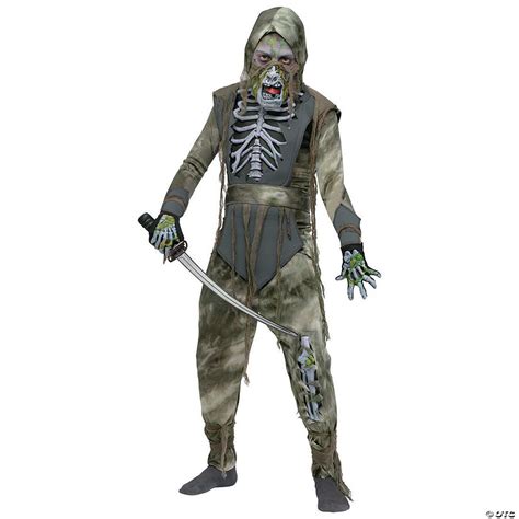 Boys Rotting Zombie Ninja Costume