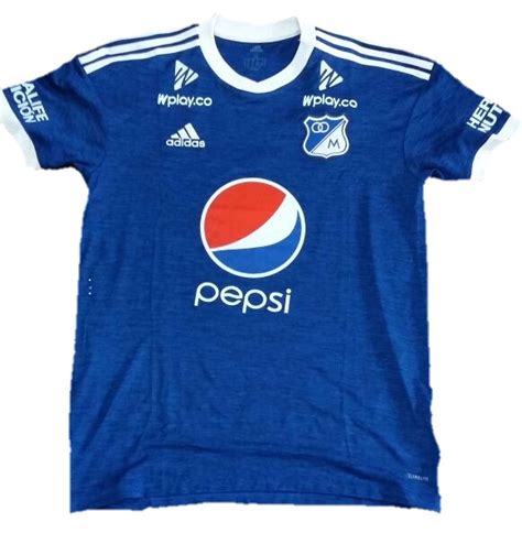 Fundado 02/02/2018 aguas corrientes _ canelones _ uruguay. Camiseta De Fútbol Millonarios Fc 2018 Original - $ 185 ...