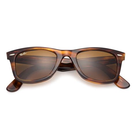 Ray Ban Rb2140 954 Original Wayfarer Classic Light Tortoise Brown Classic B 15 Lenses