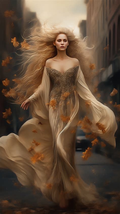 Dreamy Woman Running Created With Ai By Amanda Church Fantasy Art Women