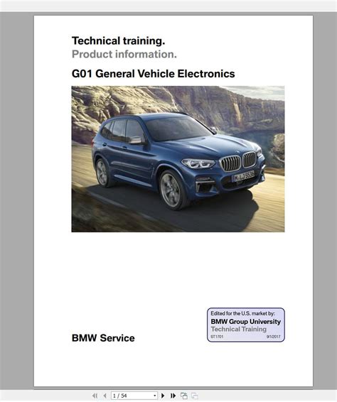 The more familiar you are with it, the more secure you will. BMW X3 (G01) 2018 On Technical Training - Homepage - The ...