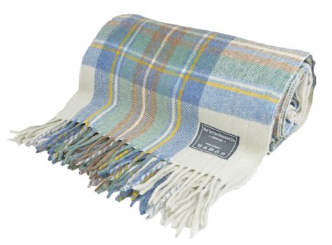 New Classic Scottish Wool Tartan Blanket Throw Rug T Various Tartans