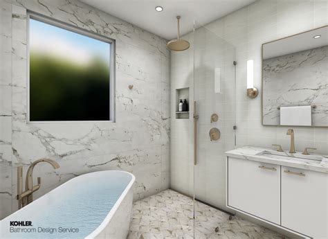 Today, well designed bathrooms are not only beautiful, they are also very kohler is known for their innovation and design as one of the leading manufacturers of kitchen and bathroom plumbing fixtures. KOHLER Bathroom Design Service | Personalized Bathroom Designs