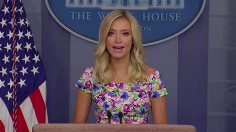 Watch White House Press Secretary Kayleigh Mcenany Briefs Reporters