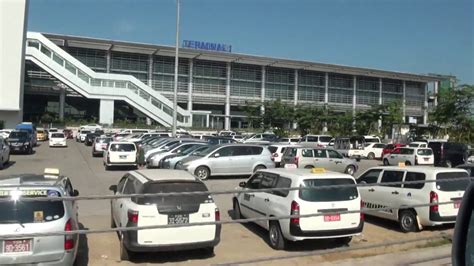 New Terminal 1 At Yangon International Airport Myanmar Youtube
