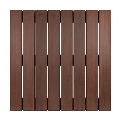 Fsc® Massaranduba 2x2 Smooth Deck Tile Preston Woodcraft