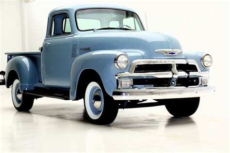 1955 Chevrolet 3100 Pickup Blue 5 Window
