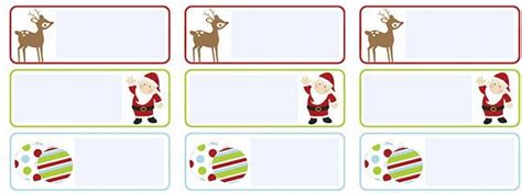 Etiquetas Para Personalizar Los Regalos Para Navidad Y El Menú Navideño