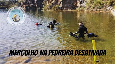 Programa Mergulhando Em Santa Catarina MERGULHO NA PEDREIRA