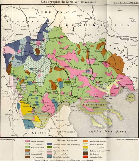 Ethnic Map Of Greater Macedonia In Map Macedonia Fyrom