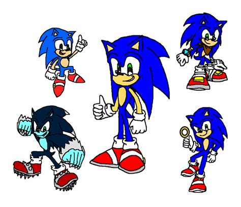 Modern Sonic The Hedgehog Artwork Mike Dunne