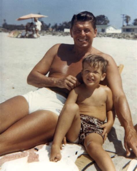 Ronald Reagan Topless On The Beach Who