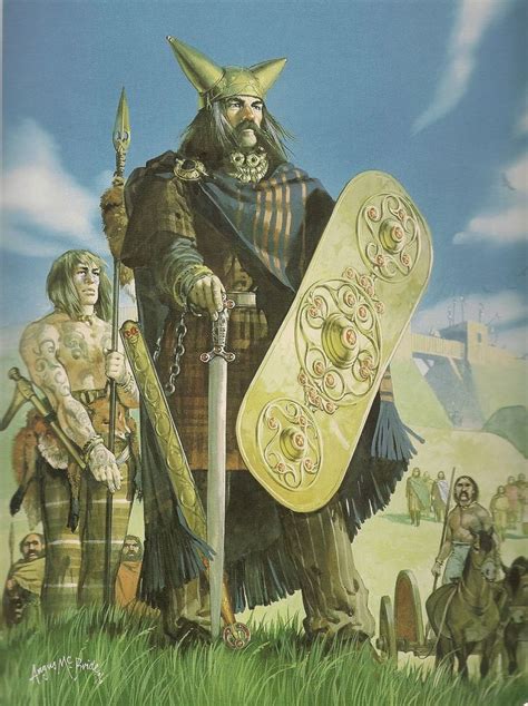 Angus Mcbride Celts Celtic Warriors Celtic Gods Germanic Tribes