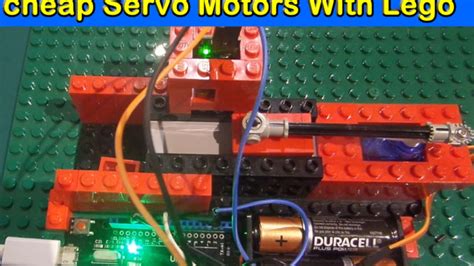 Lego Arduino Using Cheap Servo Motors Xtronical