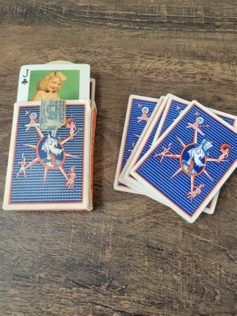 Old Vintage Nude Playing Cards Set3 Used Condition Free Shipping 11500 Picclick