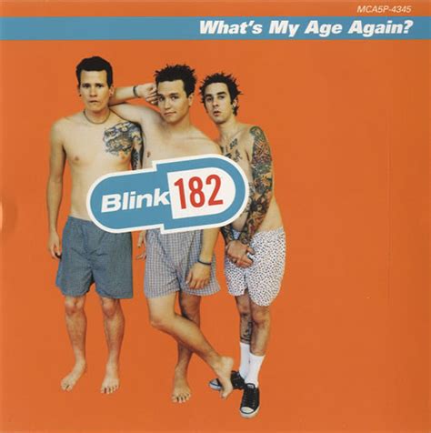 Blink 182 centennial gardens, 17 april 2002 pop disaster bakersfield 2002 full concert hq like blink 182 played a levi's promo show in union square (san francisco) on april 18, 1999. Blink-182 - What's My Age Again? (1999, CD) | Discogs