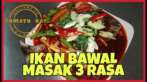 Rasa daging ikan bawal putih lebih gurih dan lezat. IKAN BAWAL MASAK 3 RASA - YouTube