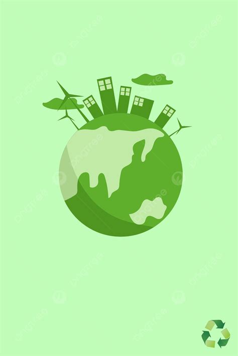 Background Templat Latar Belakang Poster Hijau Lingkungan Ekologi Eco