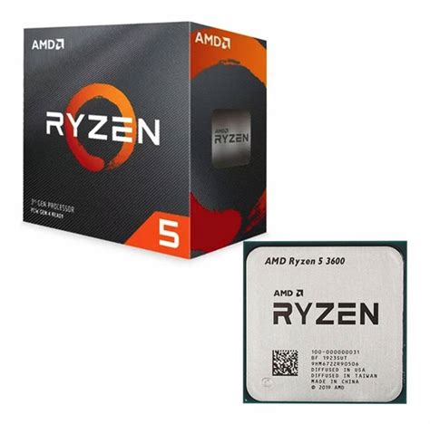 Cpu » amd » zen families » ryzen 5. CPU AMD S-AM4 RYZEN 5 3600 3.6 GHZ BOX CON VENTILADOR ...
