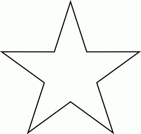 The christmas coloring pages include santa coloring snowman coloring page christmas tree coloring page and so forth. Outline Of Star Shape - HD Printable Coloring Pages ...