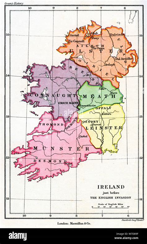 19th Century Ireland Map Hi Res Stock Photography And Images Alamy