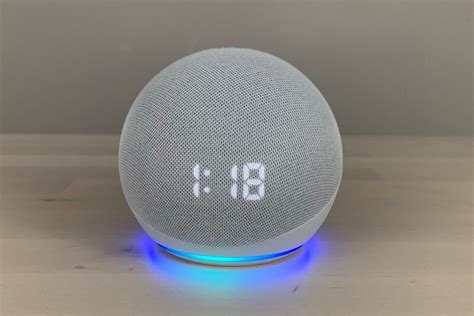 Amazon Echo Dot 4th Gen With Clock Review The Clock Equipped Echo