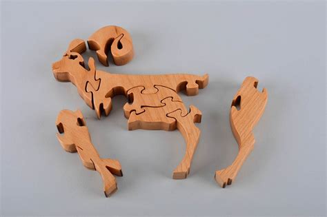Buy Handmade Puzzles Unusual Puzzle Designer Toy Unusual Wooden Toy For