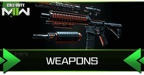 List Of All Weapons Modern Warfare 2 Mw2｜game8