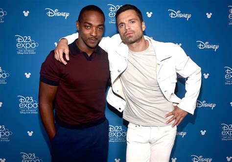 Anthony mackie and sebastian stan. Anthony Mackie and Sebastian Stan : LadyBoners