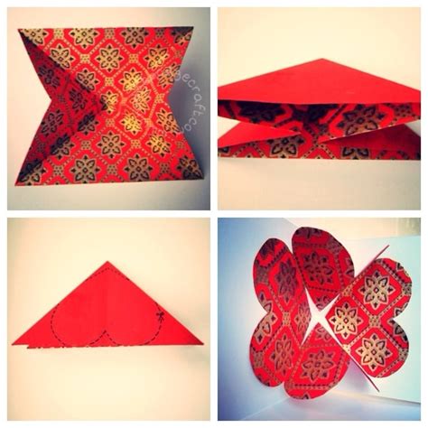 Cut it with scissors (free pattern) or with your cutting machine (free svg/dxf files). How to make a pop-up heart Valentine card
