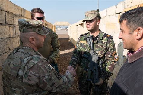 Coalition Leaders Review Iraqi Ranger Training At Camp Taji U S